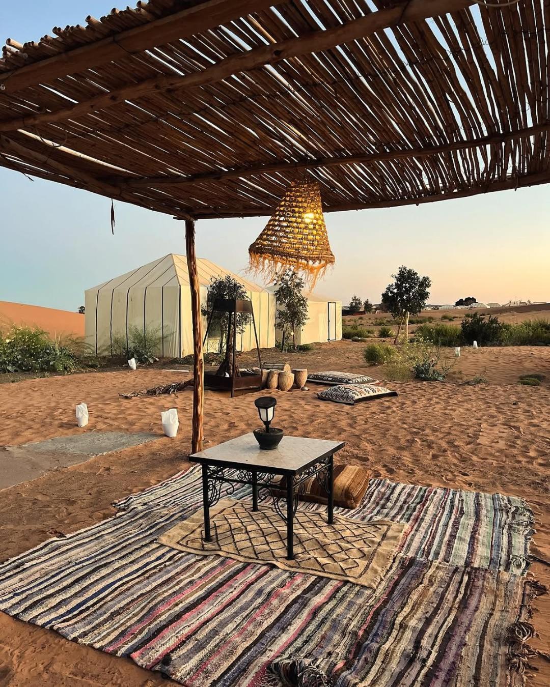 Merzouga Morocco Desert Luxury Camp Exteriör bild